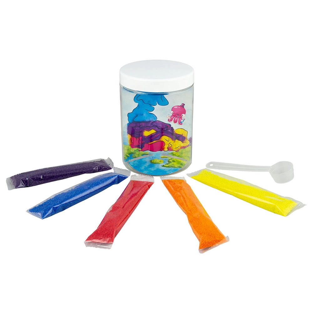 Tuban Hydrophobic Sand - Set 5 Colors With Aquarium