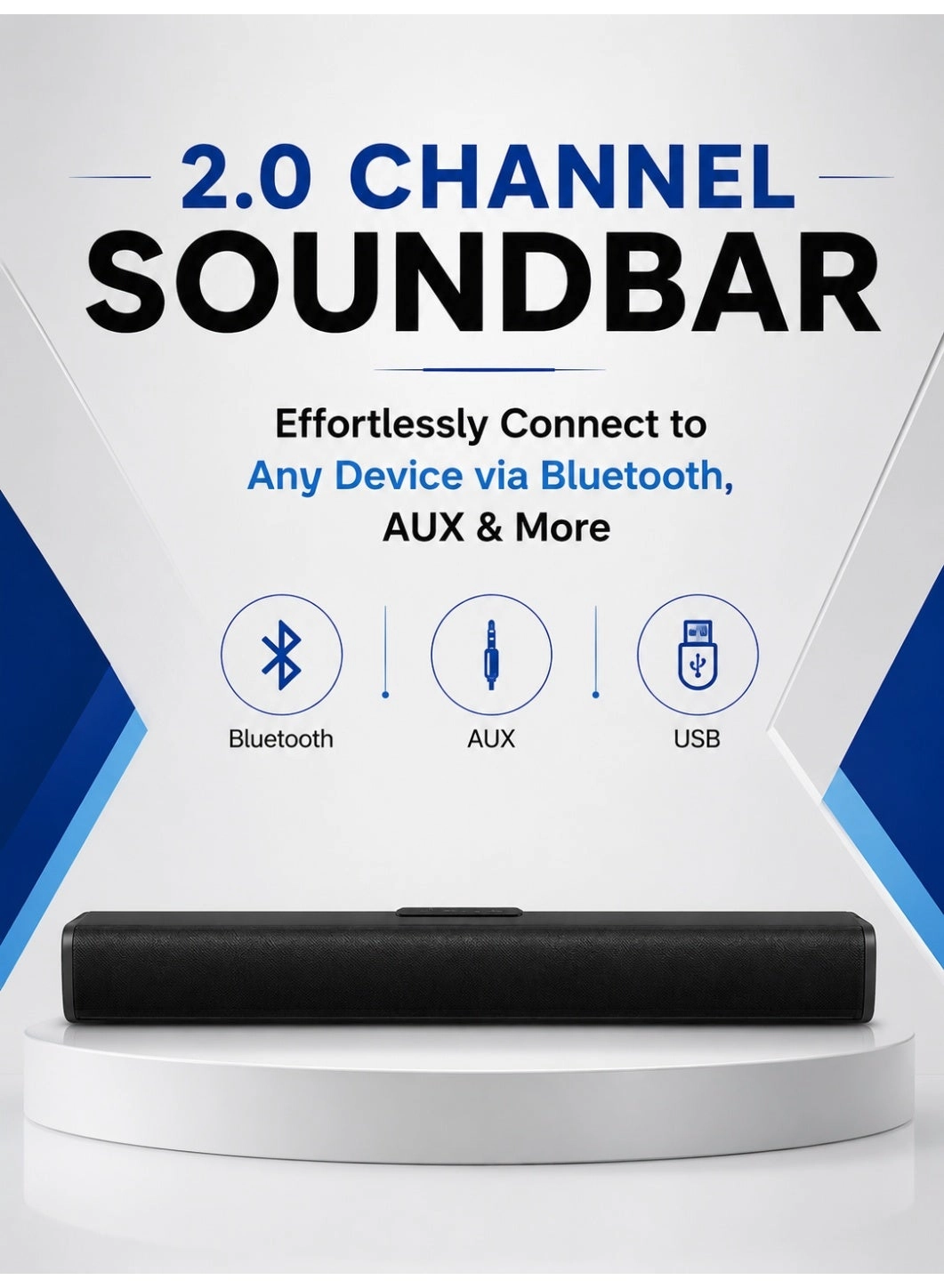 TV 55T69D 55" + 2.0-channel soundbar