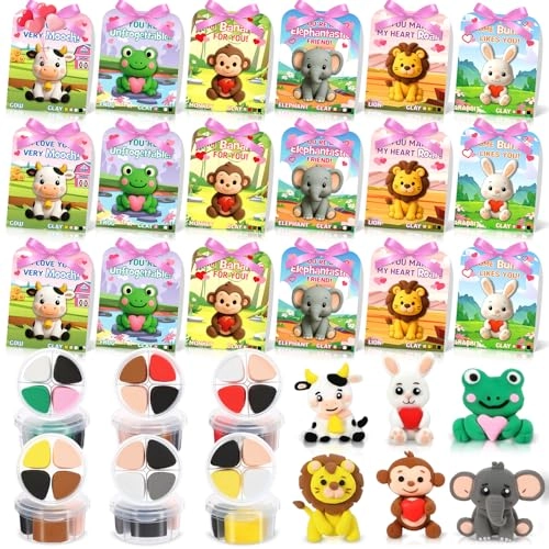 Air Dry Clay Kit - air dry clay 18 pcs.