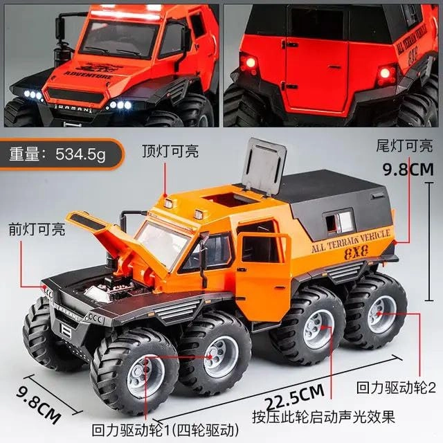 8x8 SUV Pickup - 1:32 1.0 Count