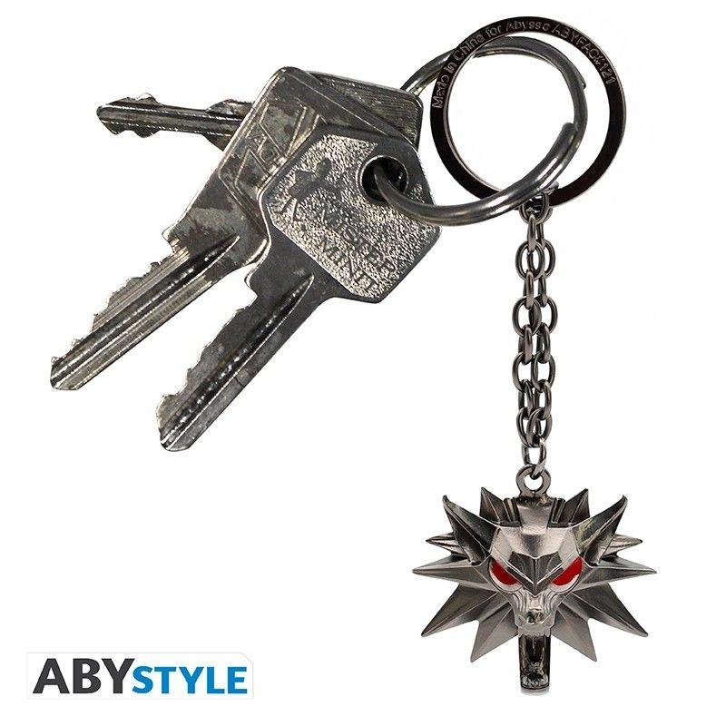 Wolf School Emblem Keychain - The Witcher