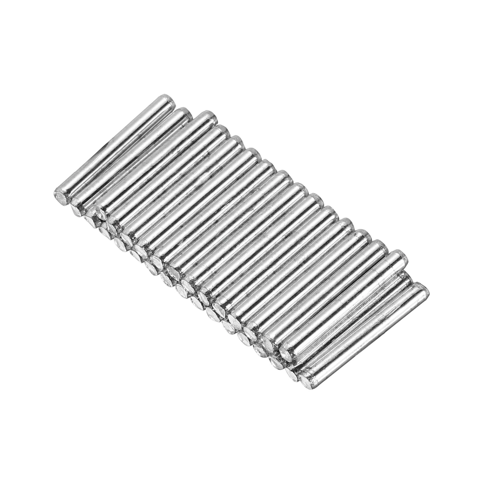 SourcingMap Toys Shaft Round Rod Axles - 30pcs 2 x 15mm Iron