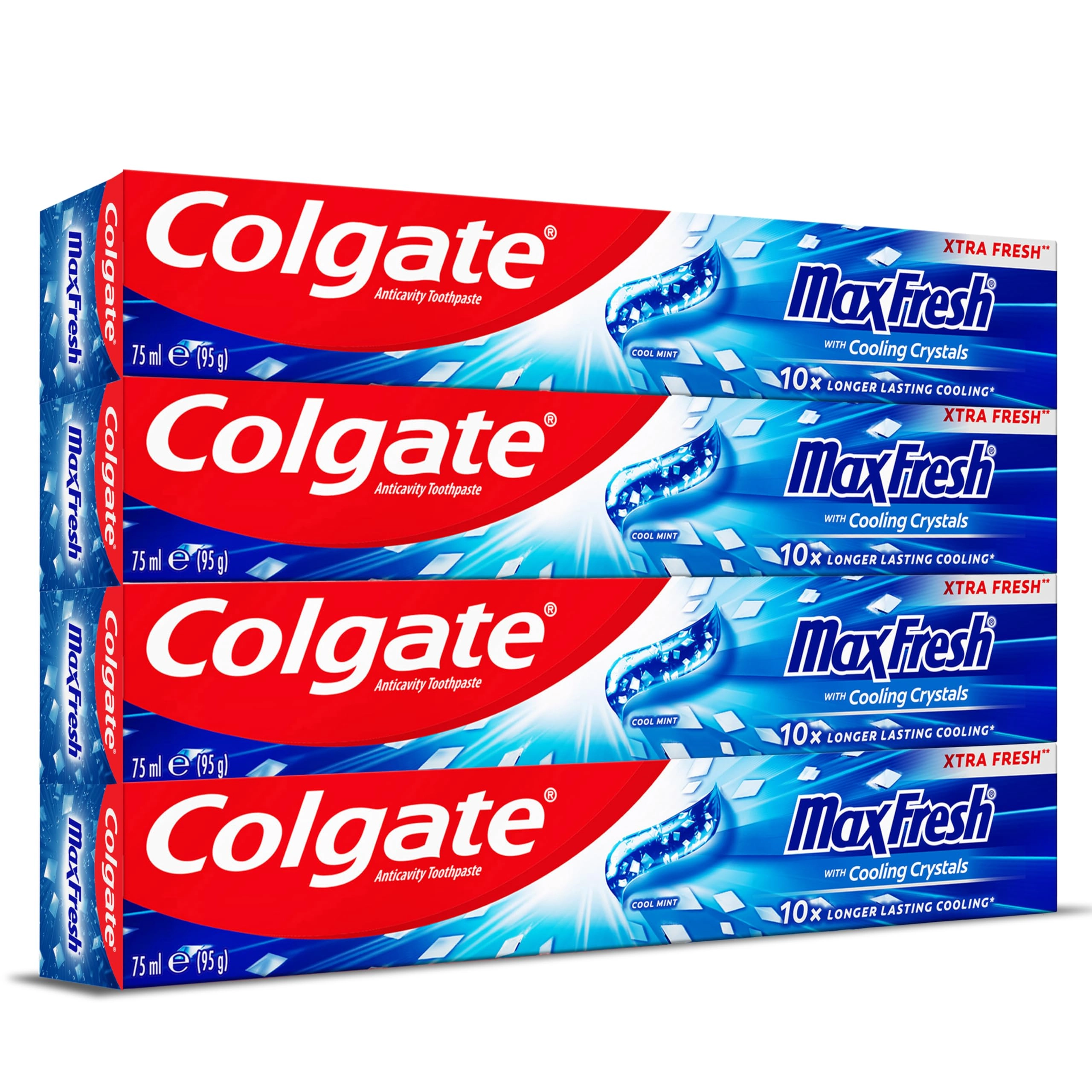 Colgate Max Fresh Cool Mint Toothpaste All Age Ranges 300 ml