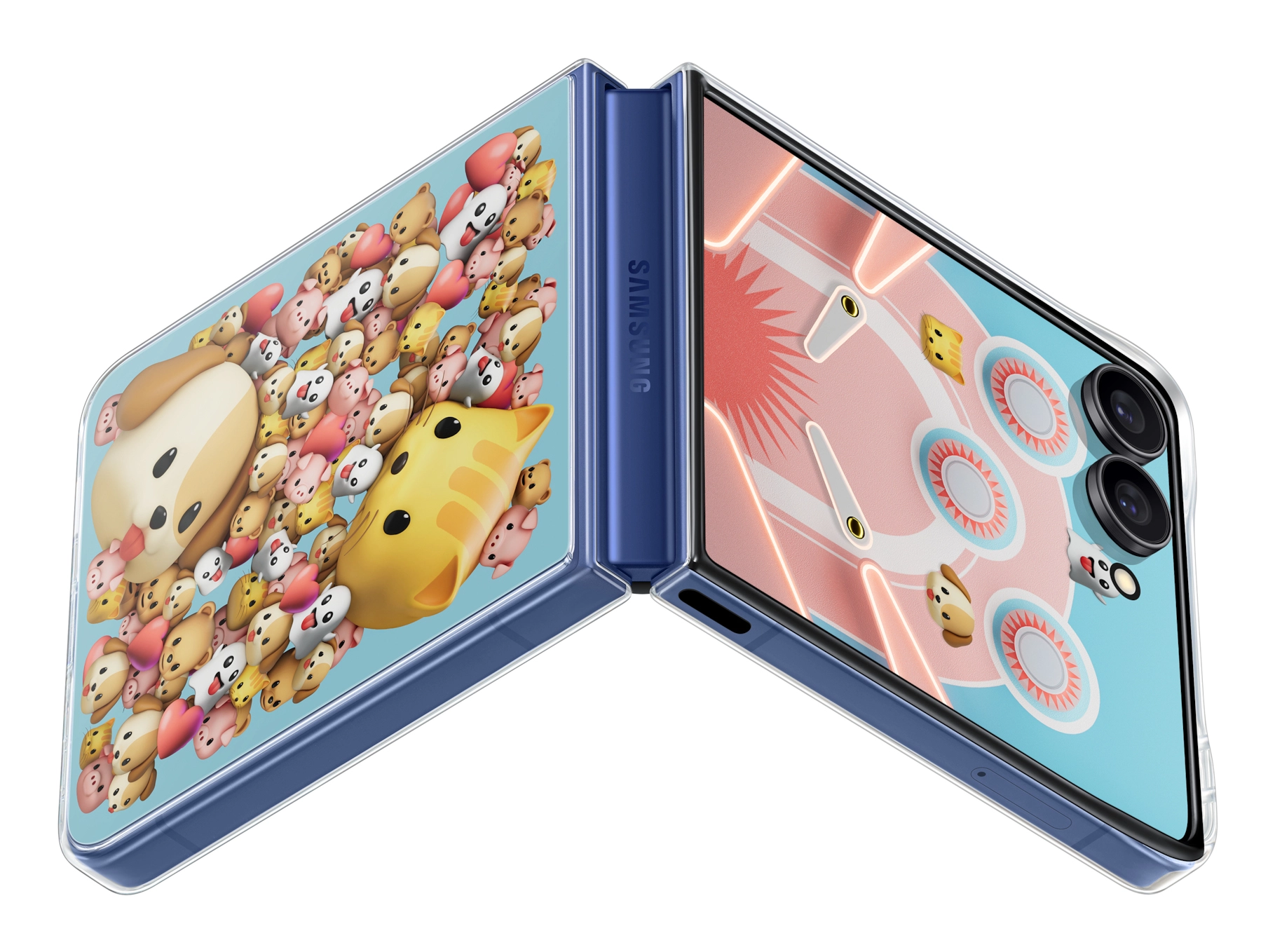 Flip7 Ring Case Silicone for Galaxy Z Flip7