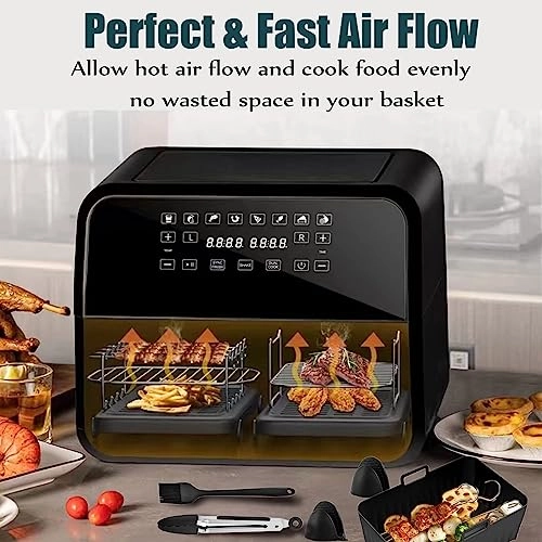 Air Fryer Accessories - silicone stainless steel 8 Pcs
