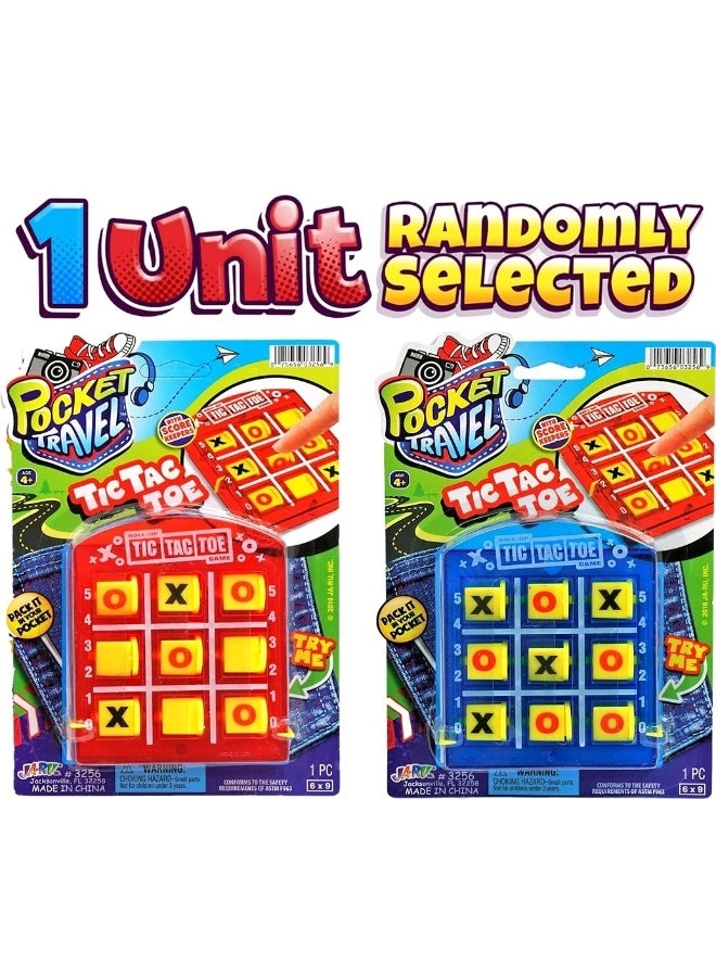 Portable Tic Tac Toe - 1 Pack Mini Travel