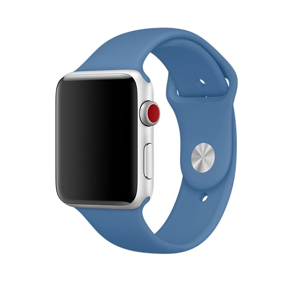 Sport Band for Apple Watch 42mm - Pin-and-Tuck Anchor Blue S/M