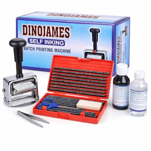 dinojames Manual Batch Coding Machine