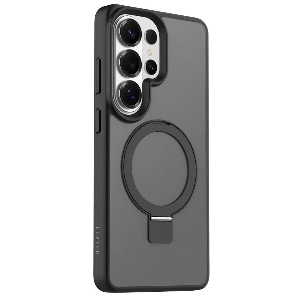 LEVELO Verona Hybrid Case with MagSafe for Samsung Galaxy S26 Ultra