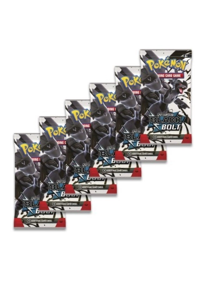 Scarlet & Violet—Black Bolt - 6 packs Bundle