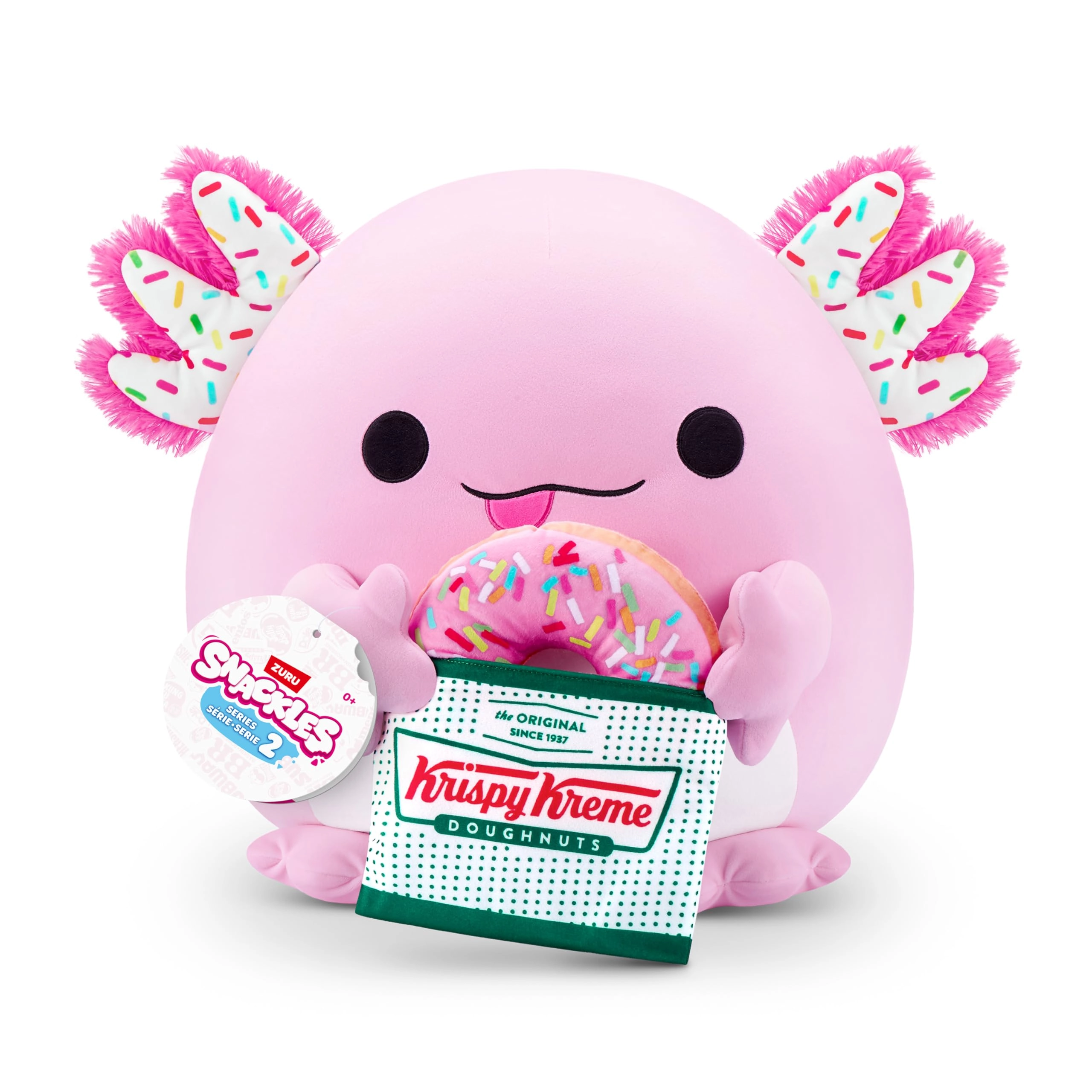 ZURU Axolotl Snackles Series 2 34 cm Plush