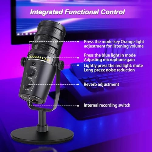 ME6P USB+3.5mm-Mini-Jack Microphone