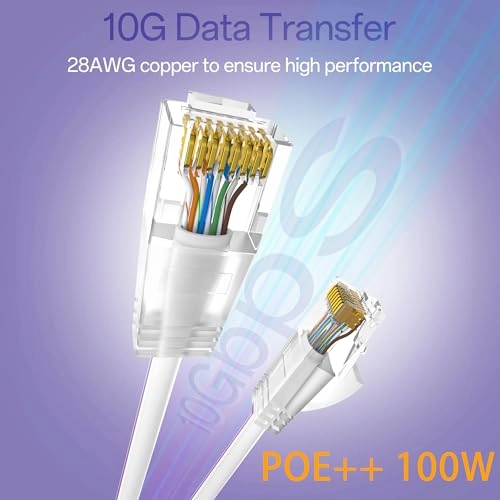Cat6a Patch Cable - 1ft