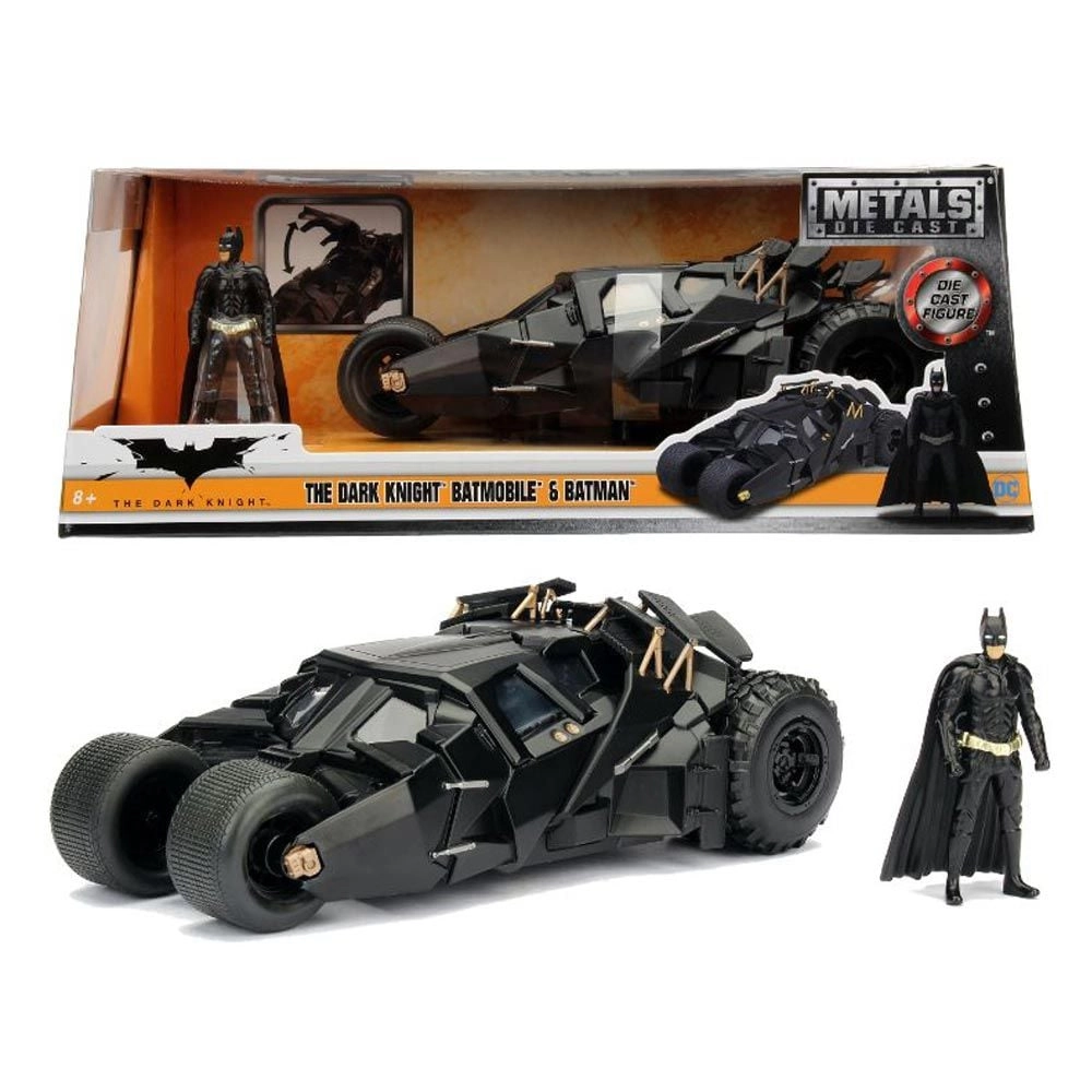 Batman - DC Comics The Dark Knight Batmobile - 1:24 Die-cast (11.43 cm) (sim-253215005)