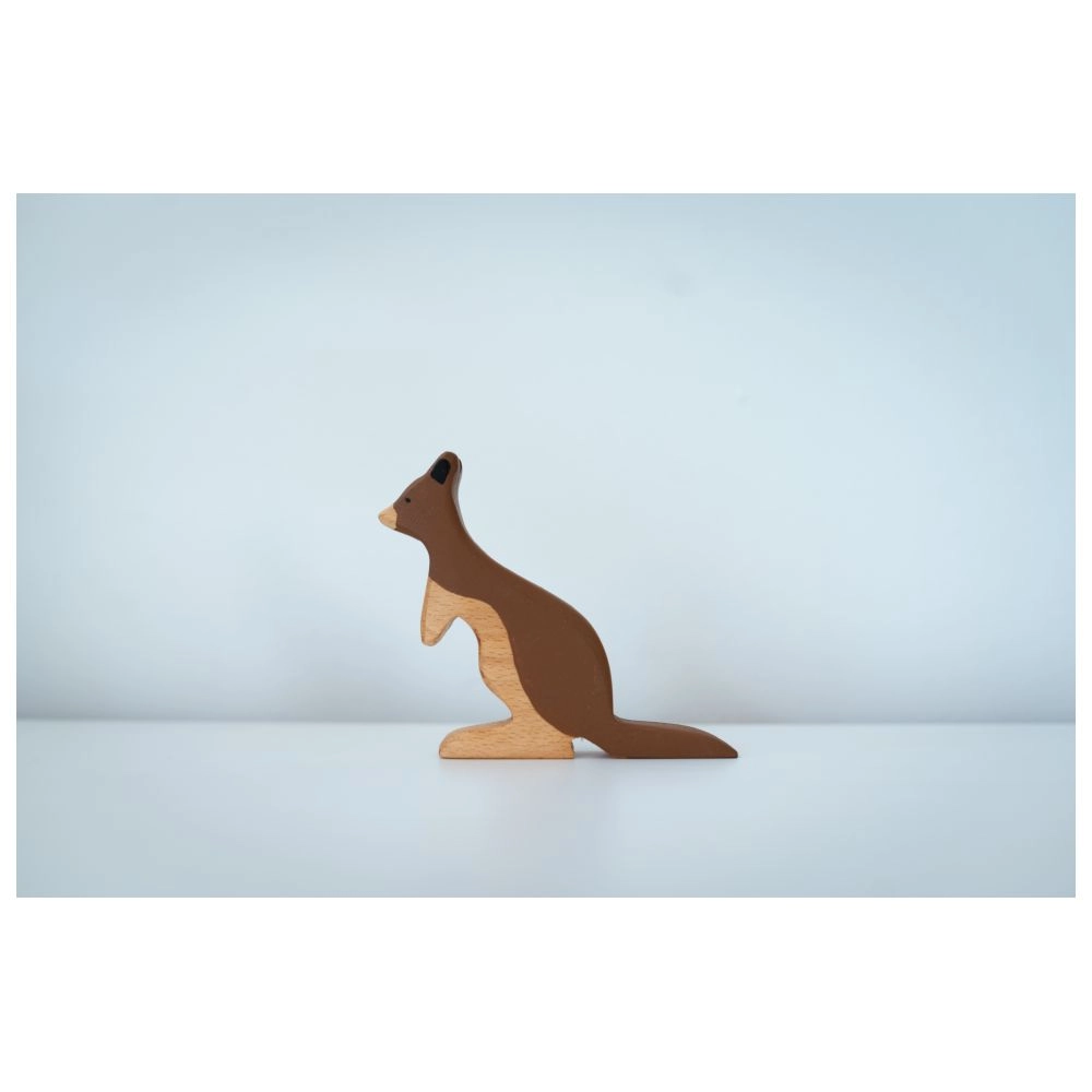 Wooden Exotic Animals Set - 2 years & above 4 pieces