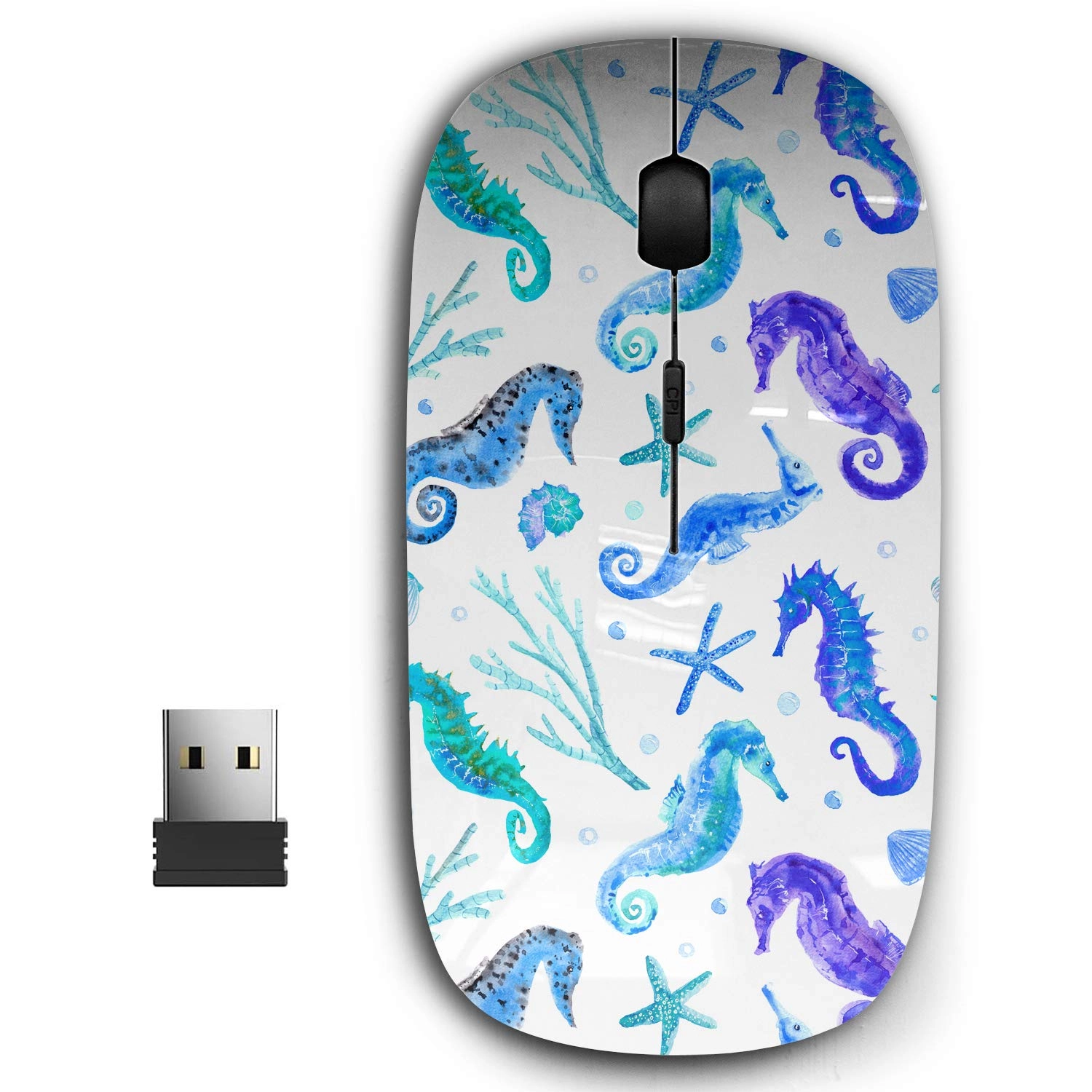 Ergonomic Portable USB Wireless Mouse