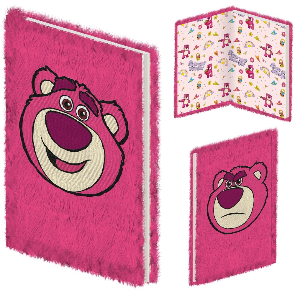 PYRAMID Lotso Plush Notebook A5 Softcover