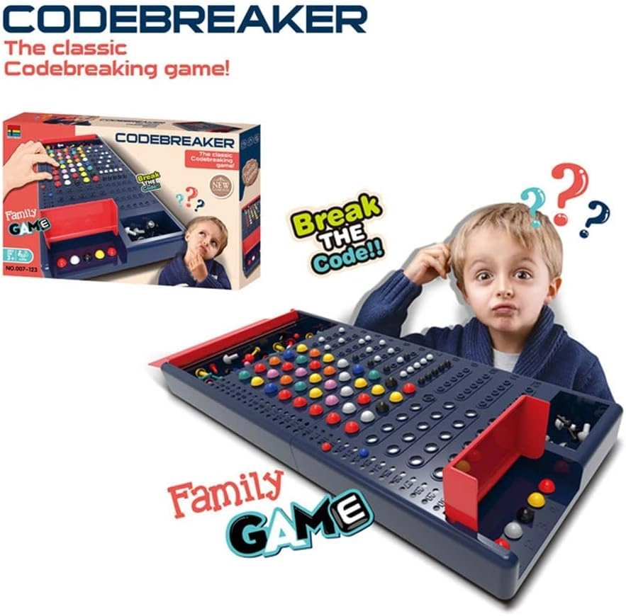 Classic Codebreaking Game - Parent-Child Interactive Puzzle