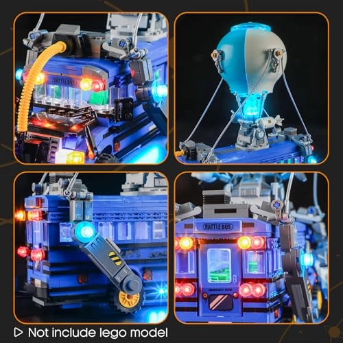 Light Set for LEGO Battle Bus 77073