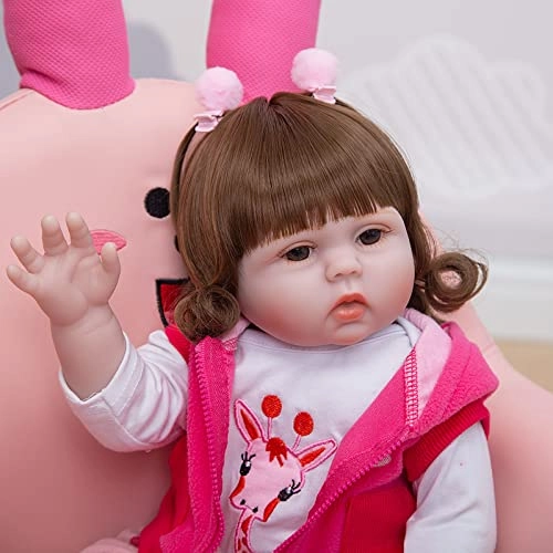 Reborn Baby Doll - 19 Inch Vinyl Girl