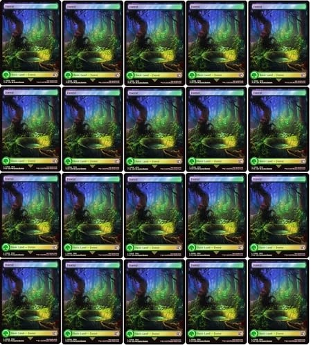 Magic The Gathering Final Fantasy Full Art Forest #306 - 20 pcs