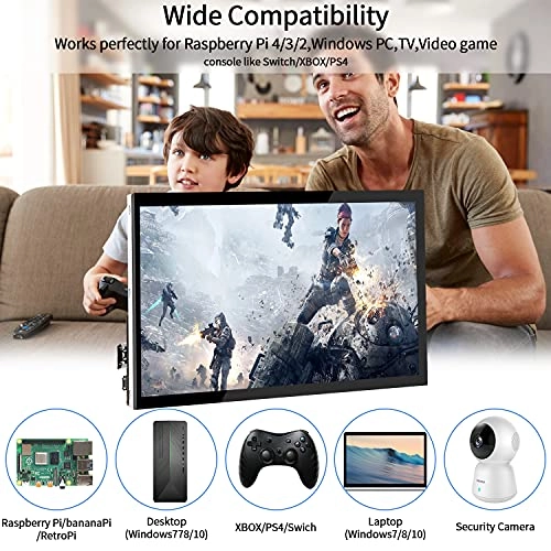Raspberry Pi Touchscreen Monitor - HM10.1-RP 10.1 Inches 1024x600