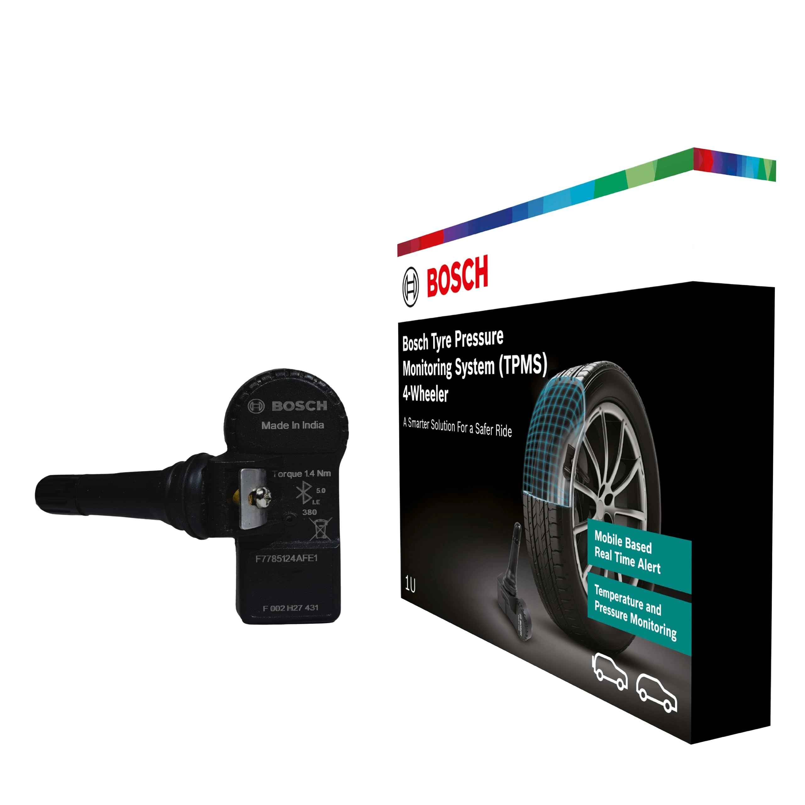 Bosch 4W TPMS - Pack of 4 sensors Bluetooth Real-Time Tracking