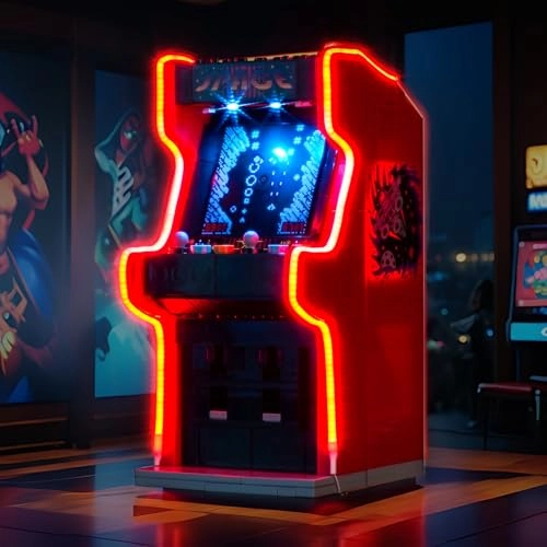 Light kit Compatible with LEGO 40805 Arcade Machine