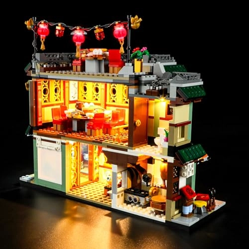 Led Lighting Kit - for LEGO 80113 Family Reunion Celebration Compatible with LEGO Spring Festival Building Set Not Include LEGO Set