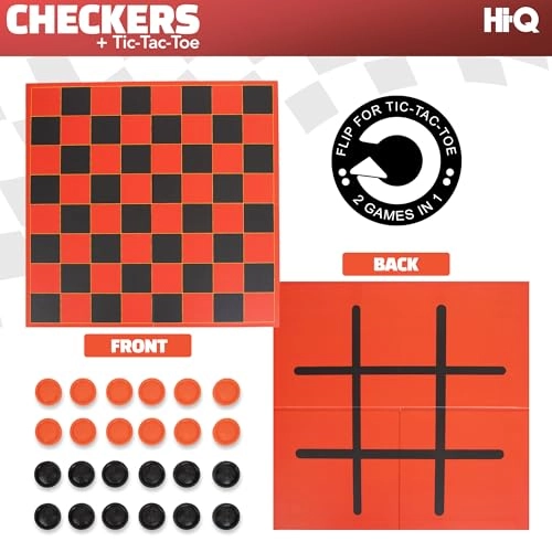 Checkers - Folding Super Durable Board