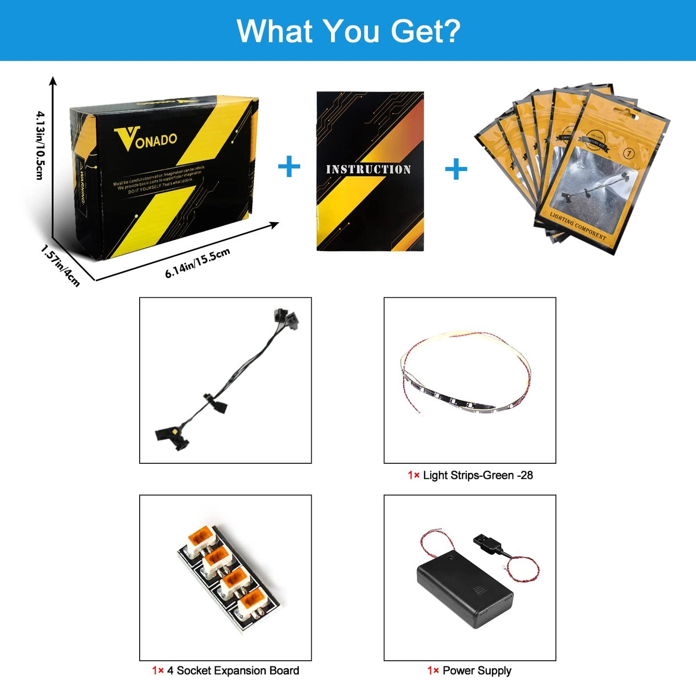 LED Light Kit - Compatible with LEGO 76217 DIY Lighting