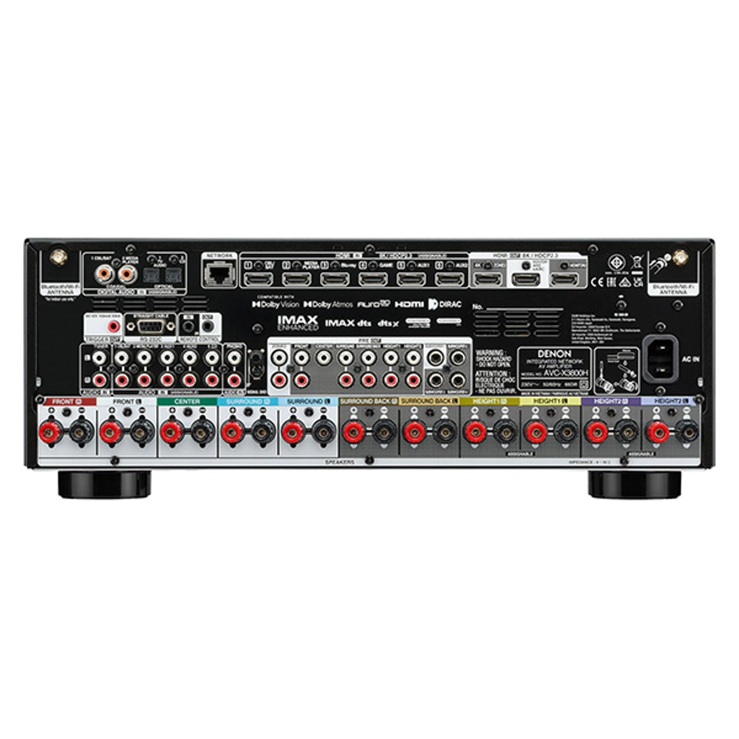 AVCX3800H - 9.4 channels 105 Watt