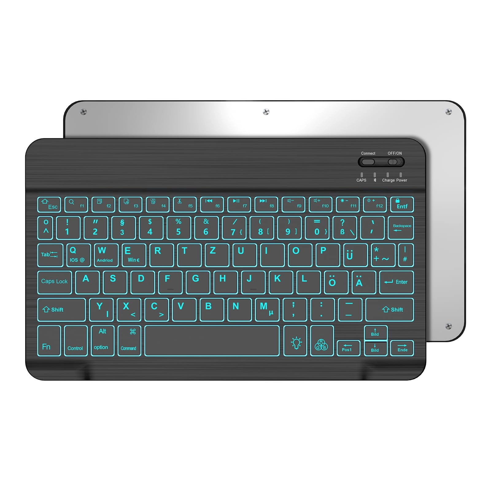 Occtingkind Wireless Bluetooth Keyboard - DE Wireless