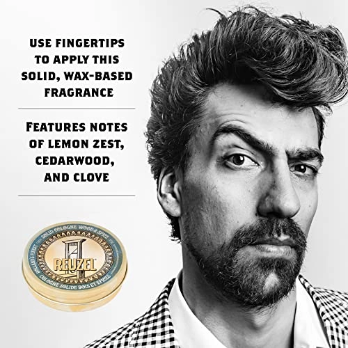 Wood and Spice Solid Cologne Balm - 1 Milliliters