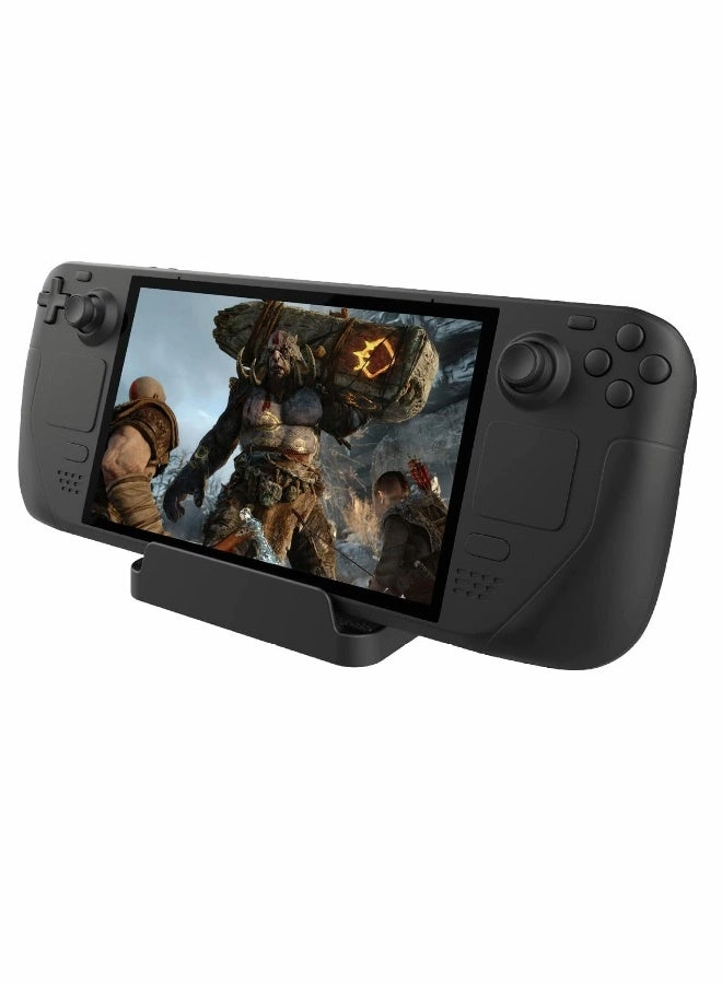 KASTWAVE Steam Deck Stand - Portable Compact Non-Slip Black