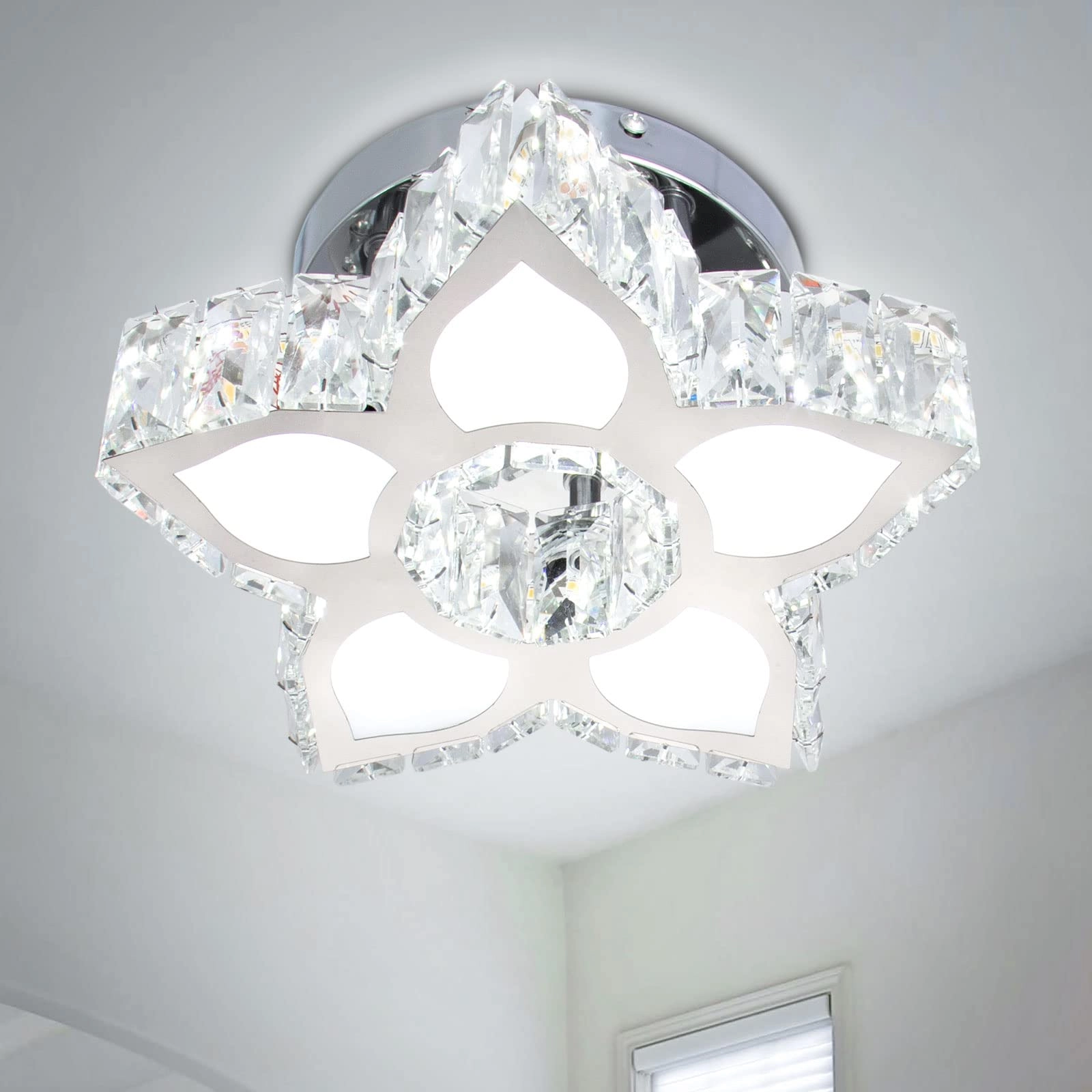 Crystal Chandelier - 6500K