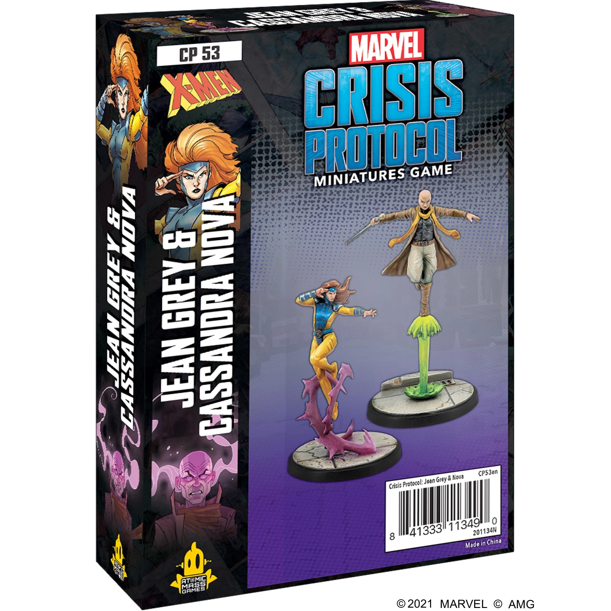 Atomic Mass Games Marvel: Crisis Protocol: Jean Grey & Cassandra Nova Character Pack