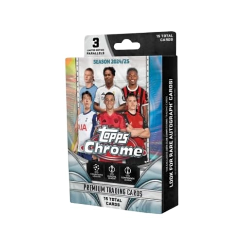 2024-25 Chrome UEFA Club Competitions - 15pcs
