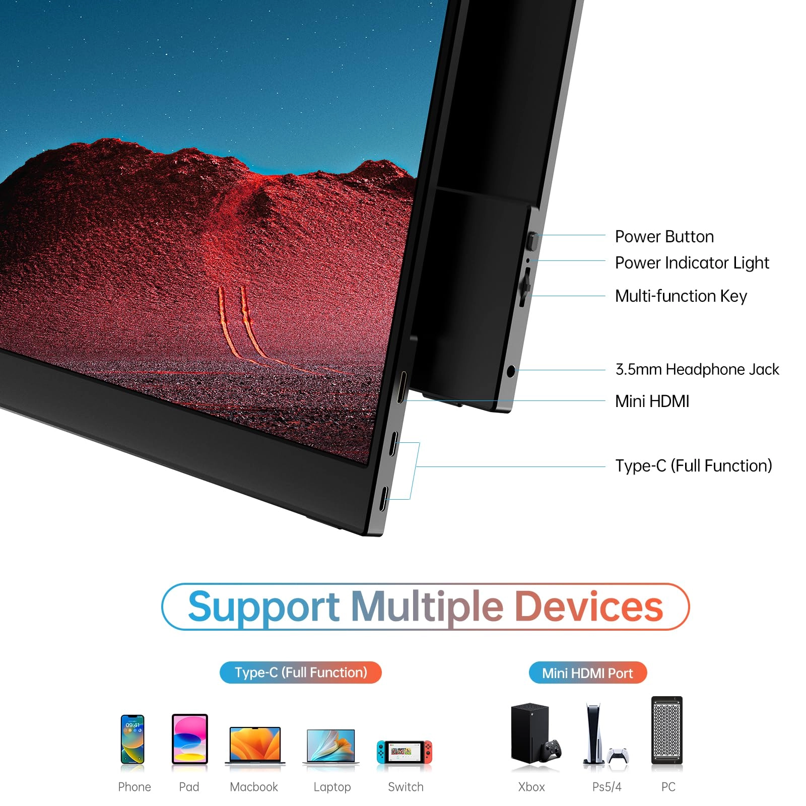 Portable Monitor - 15.6" 3840x2160