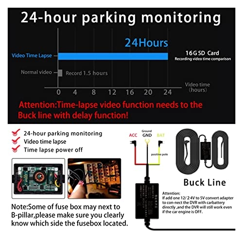 Dash Cam Mirror - 1920*1080@30FPS