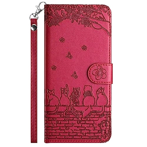 Cat Wallet Case Flip Cover for Xiaomi POCO X4 Pro 5G