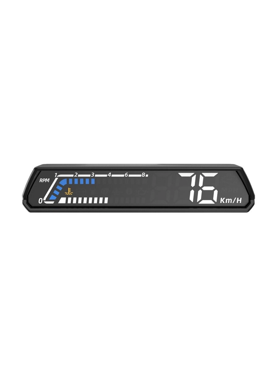 Generic HUD Car Head-up Display - OBD2 Dual Screen