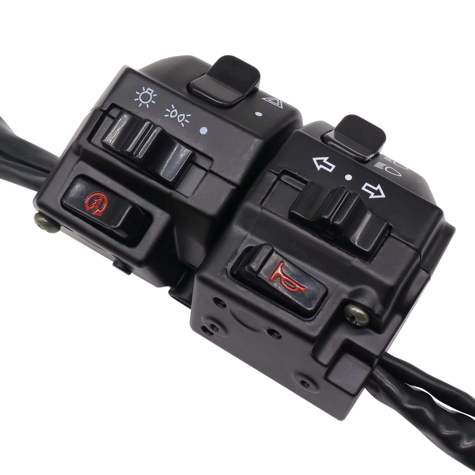 HiSport Motorcycle Switch - Aluminum 7/8" 22MM Handlebar