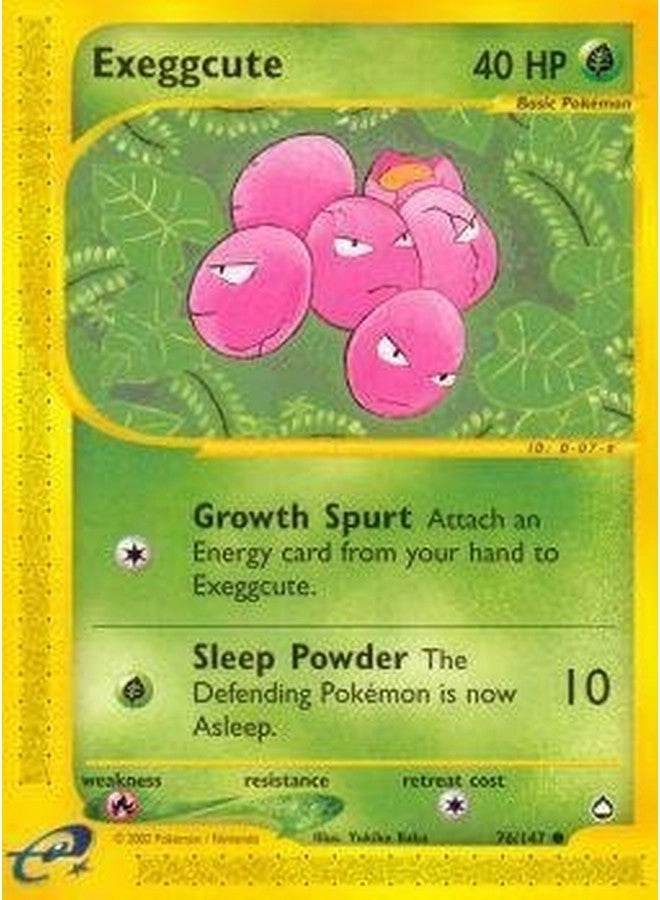 Pokémon Exeggcute 76 - Aquapolis