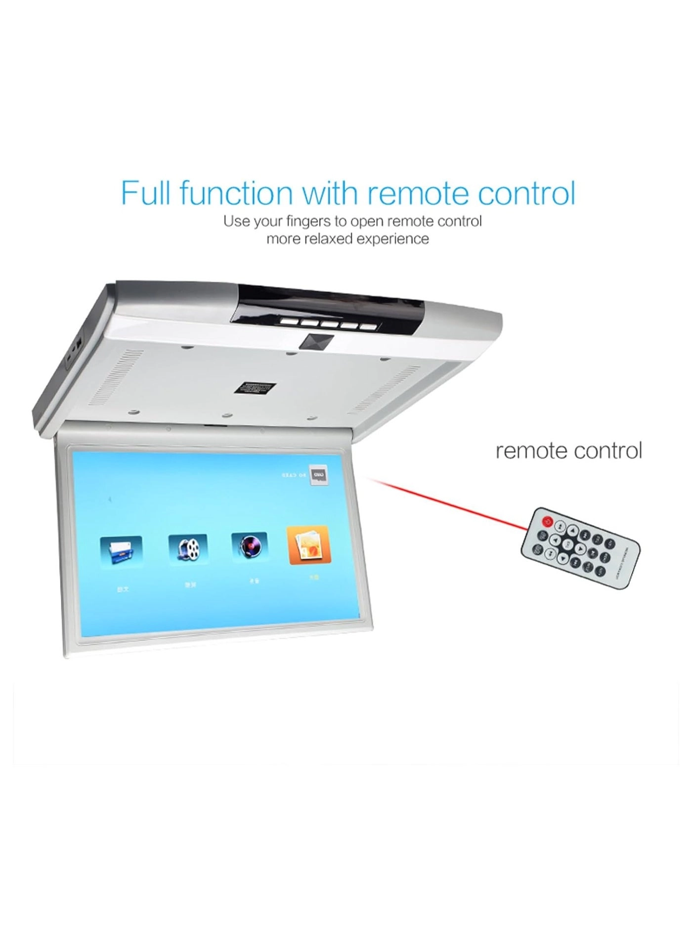 1080P Car Video Player - 22 inch