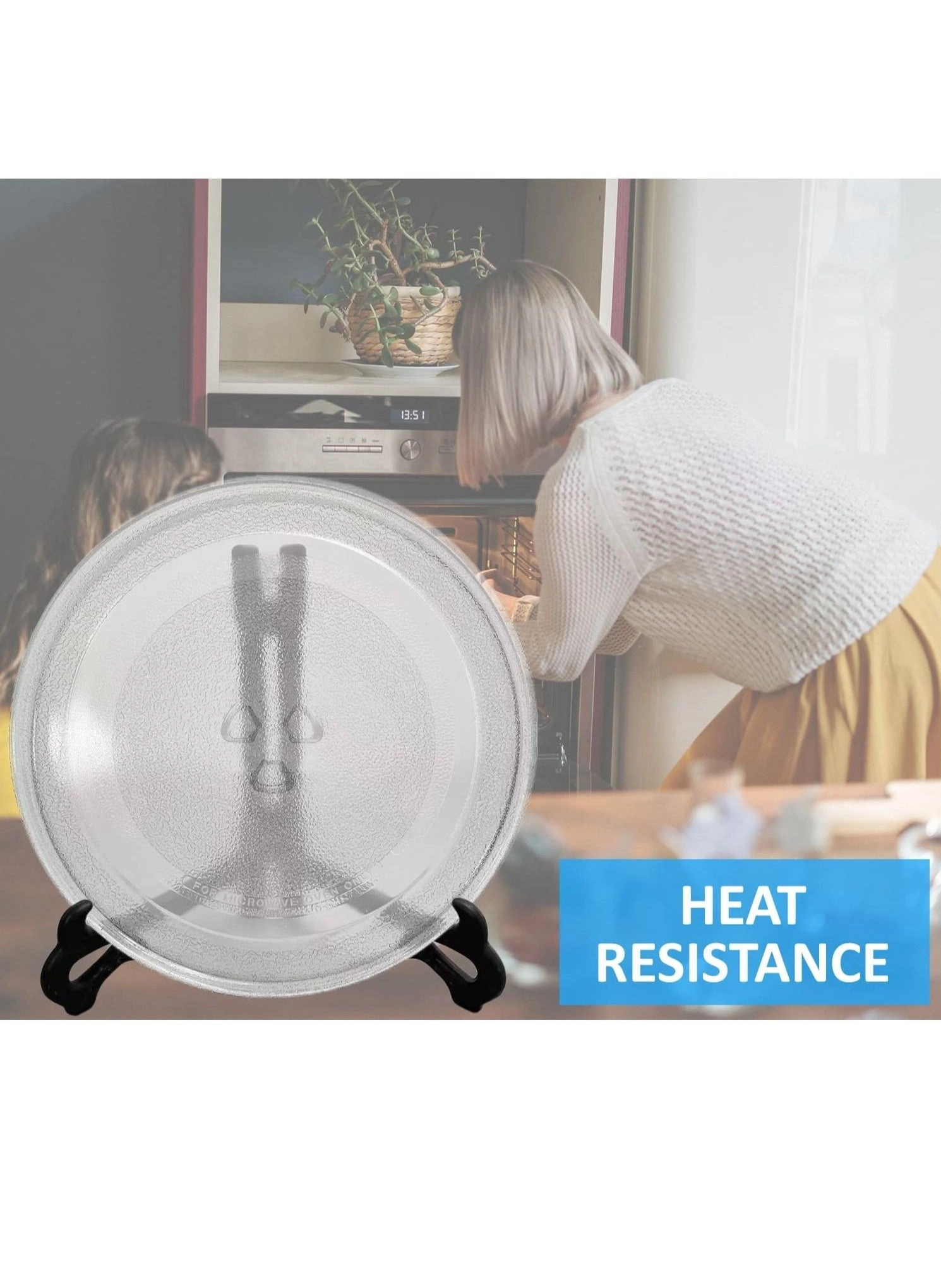 Turntable Glass Tray - 245 millimeter