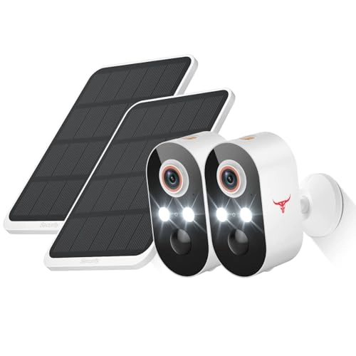 Security Camera 1080p + Solar Panel