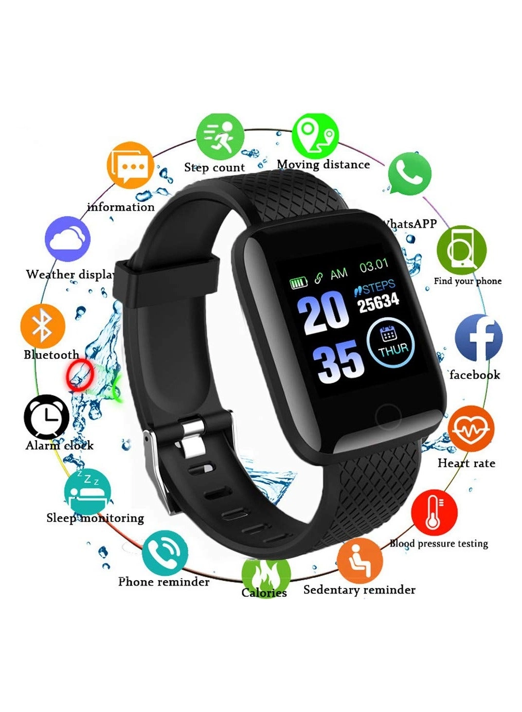 116 Plus - 1.3 Inch IP67 Waterproof