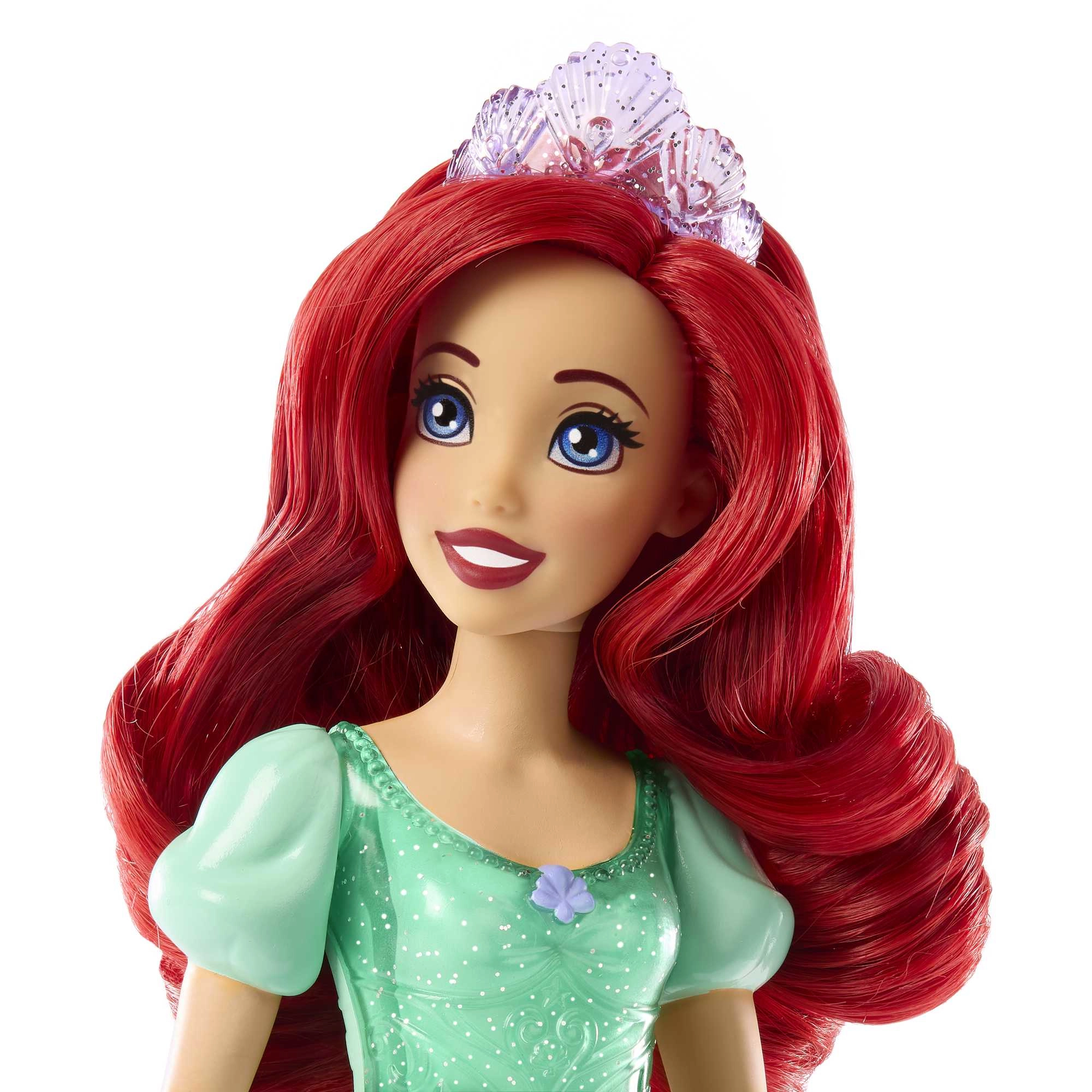 Ariel Doll - Deluxe Mermaid Iridescent Tail Hair Jewelry Beads Ages 6+