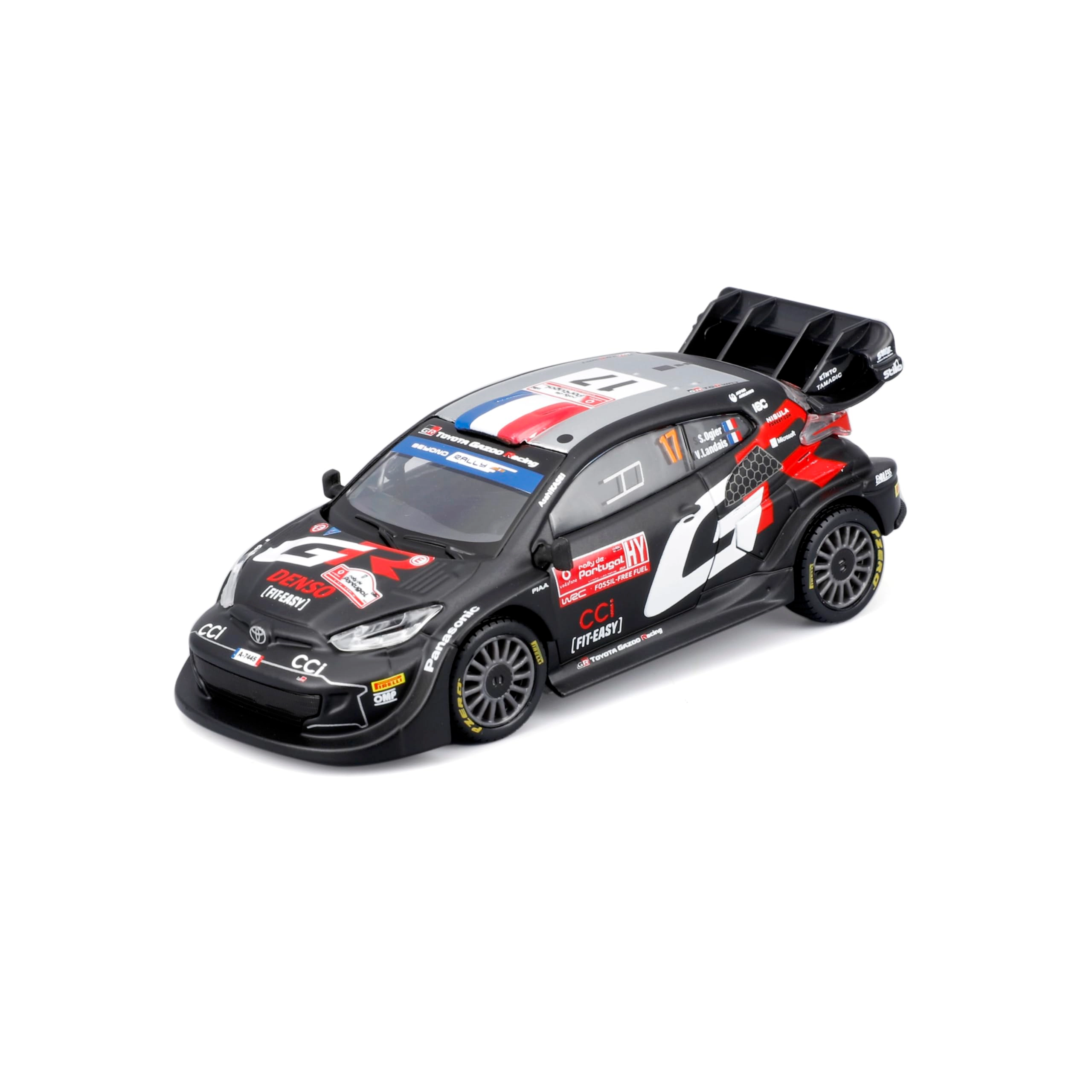 Toyota GR Yaris Rally1 Hybrid #17 - resin 1:43